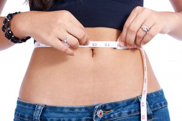 lichaamsvolumes meten vóór het Japanse dieet