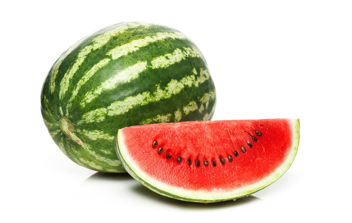 voedingssamenstelling van watermeloen