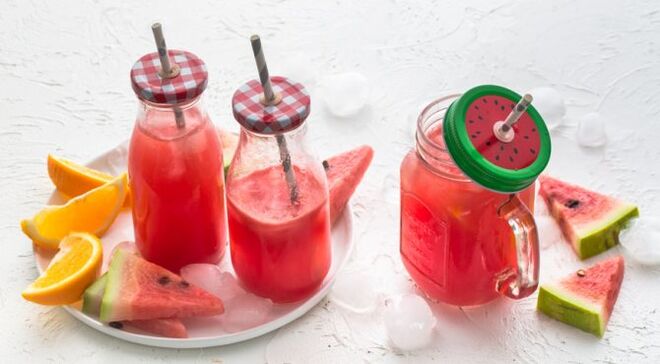 watermeloen smoothie om af te vallen